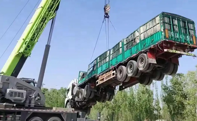 慈利道路脱困救援案例
